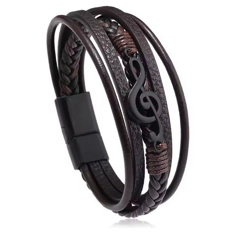 Fashion Retro Music Symbol Bracelet