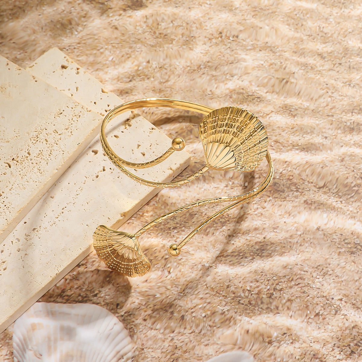 Ocean Vacation Style Fashion Shell Special-shaped Armband