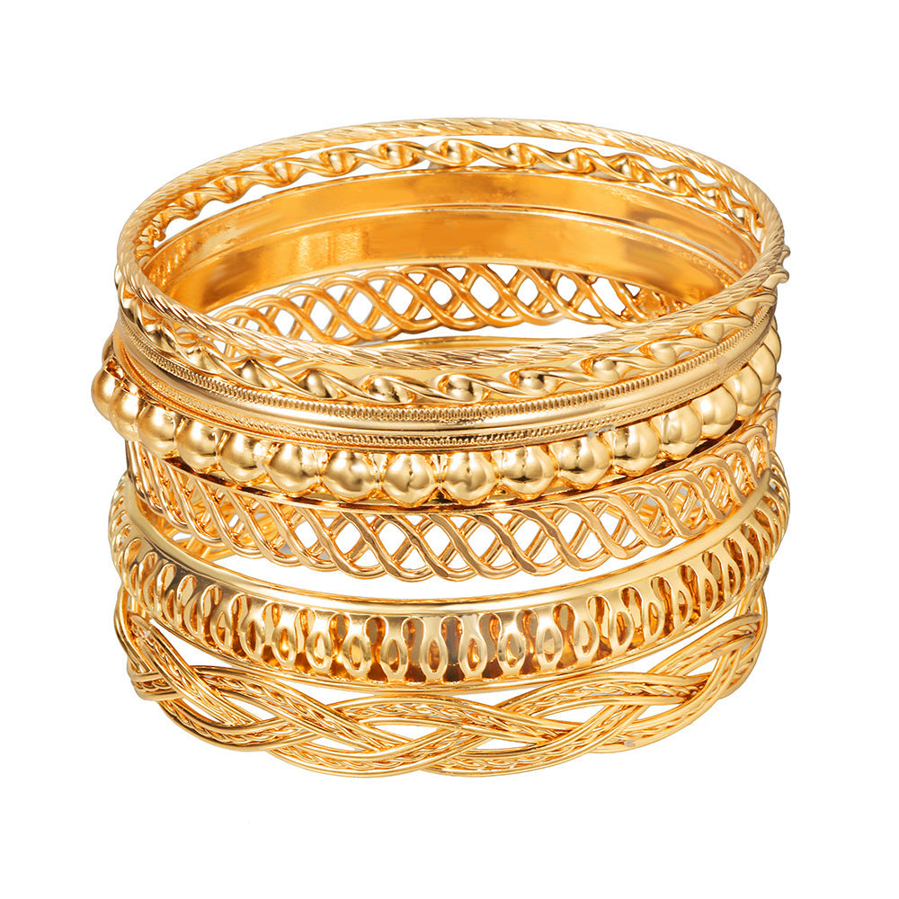 Retro Fashion Twisted Winding Alloy Animal Bracelet Armband