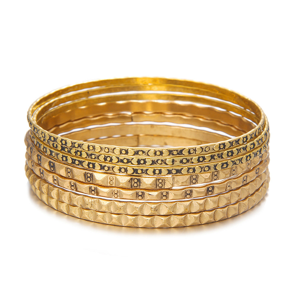 Retro Fashion Twisted Winding Alloy Animal Bracelet Armband