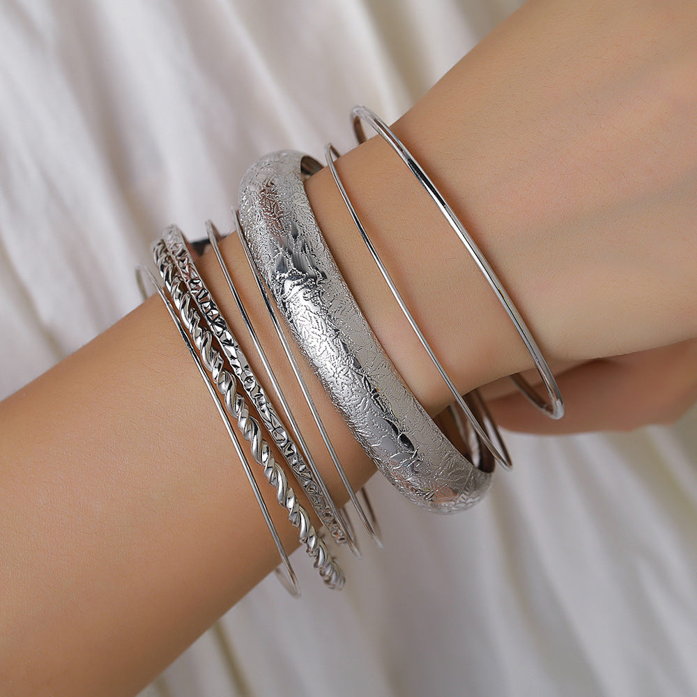 Retro Fashion Twisted Winding Alloy Animal Bracelet Armband