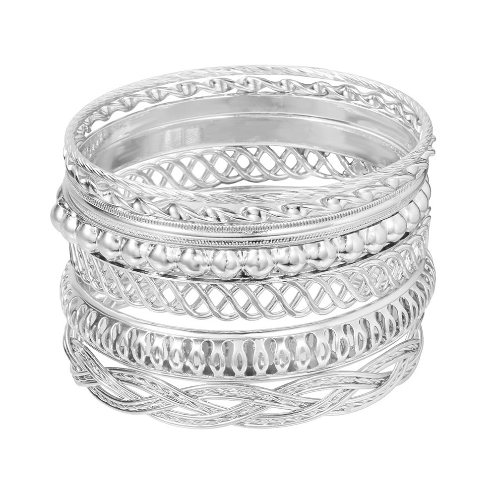 Retro Fashion Twisted Winding Alloy Animal Bracelet Armband