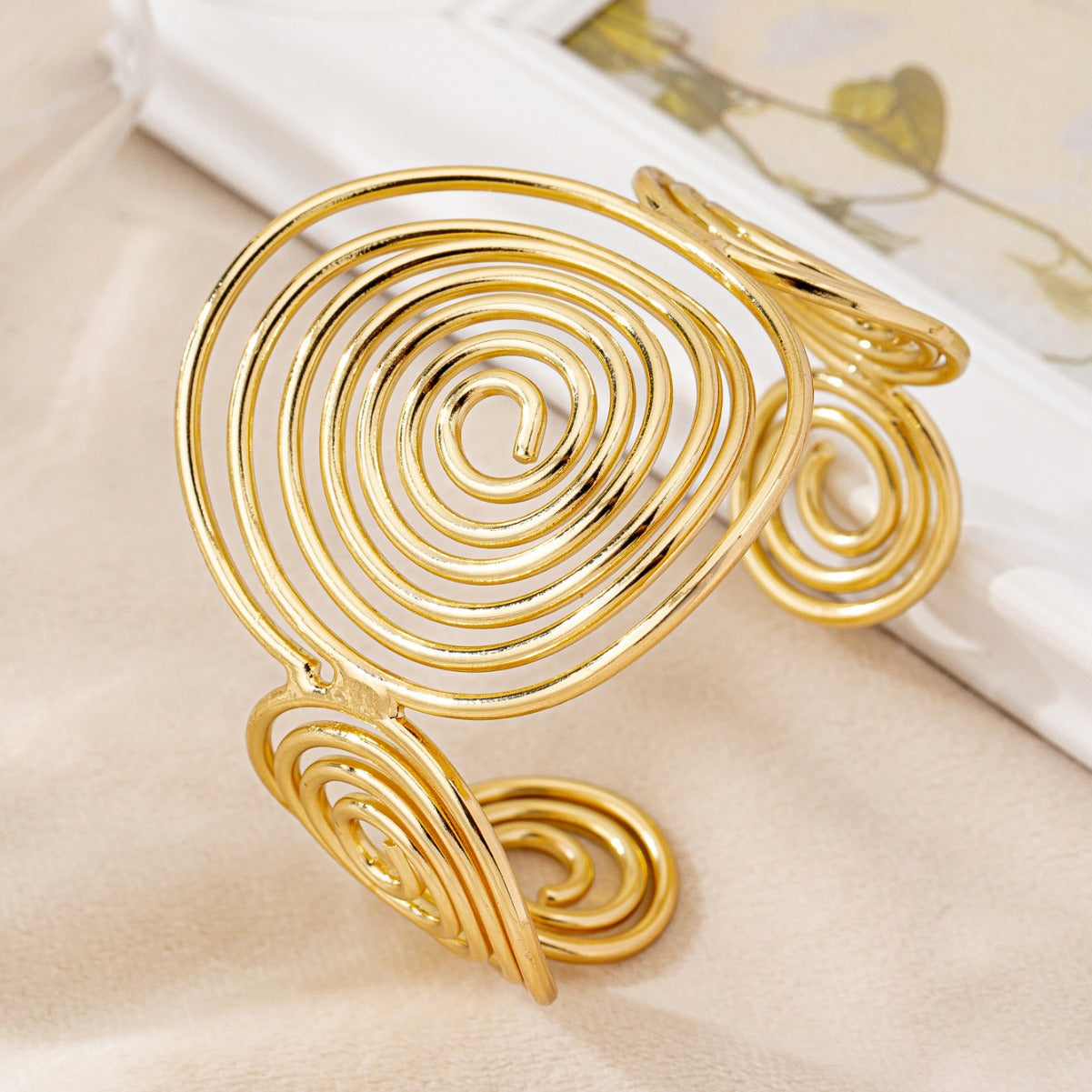 Multi-Layer Cross Open Bracelet Simple Fashion