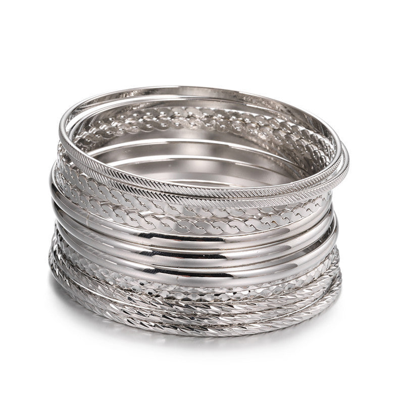 Retro Fashion Twisted Winding Alloy Animal Bracelet Armband