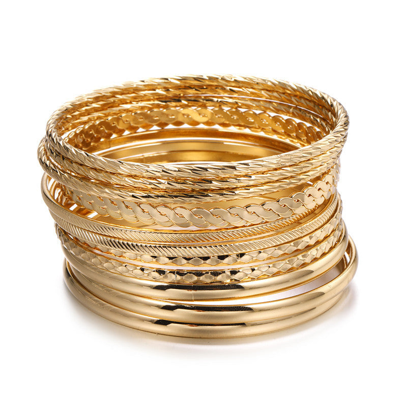 Retro Fashion Twisted Winding Alloy Animal Bracelet Armband