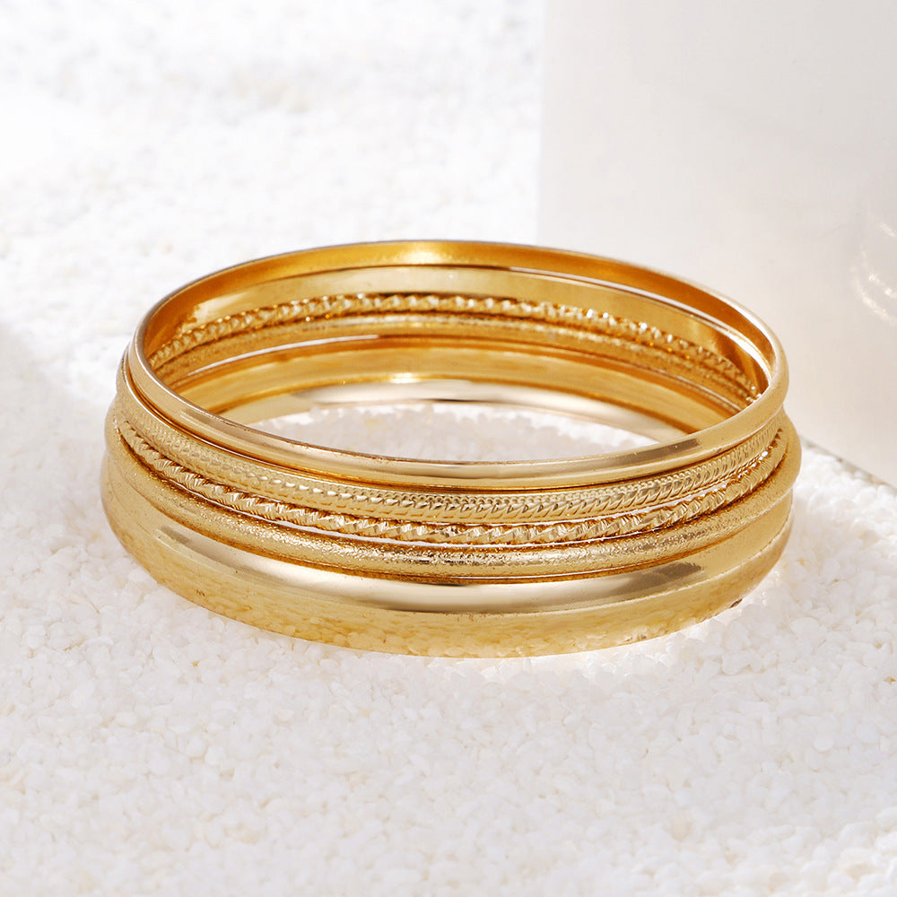 Retro Fashion Twisted Winding Alloy Animal Bracelet Armband