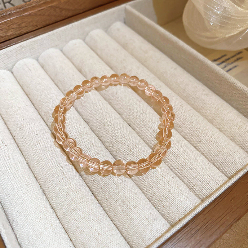 Female Vintage Double Row Crystal Bracelet