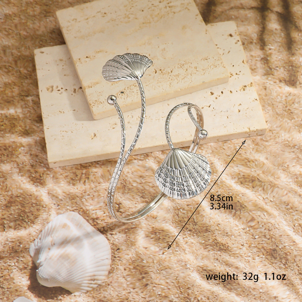 Ocean Vacation Style Fashion Shell Special-shaped Armband